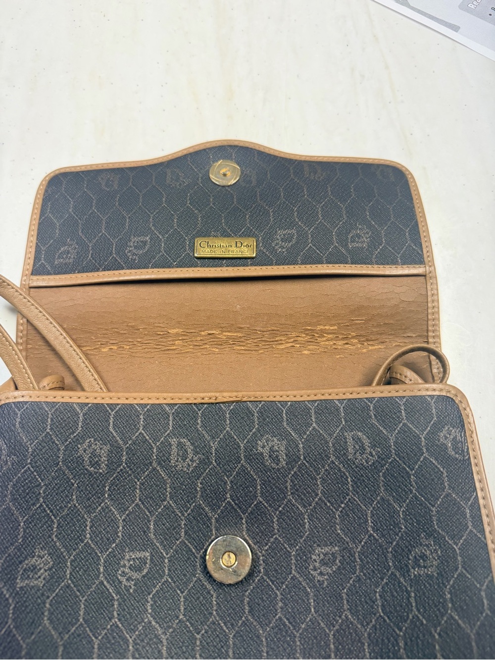 Dior Vintage Honeycomb crossbody - Picture 6 of 8